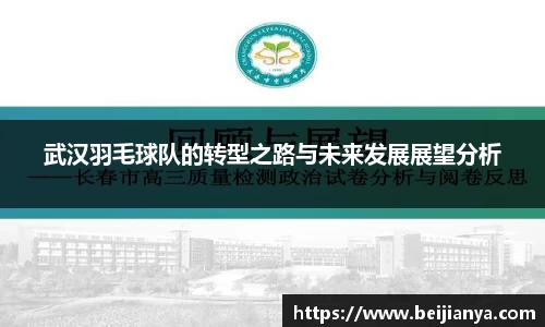 武汉羽毛球队的转型之路与未来发展展望分析